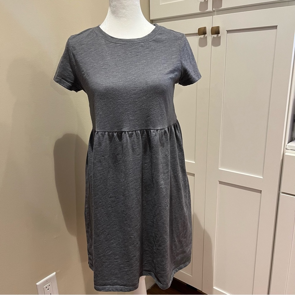 Babydoll Dress Gray
